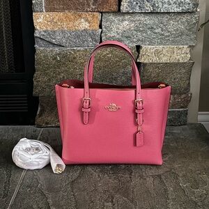 **SOLD** Do Not Purchase *COACH Mollie Tote 25 in Strawberry Haze
